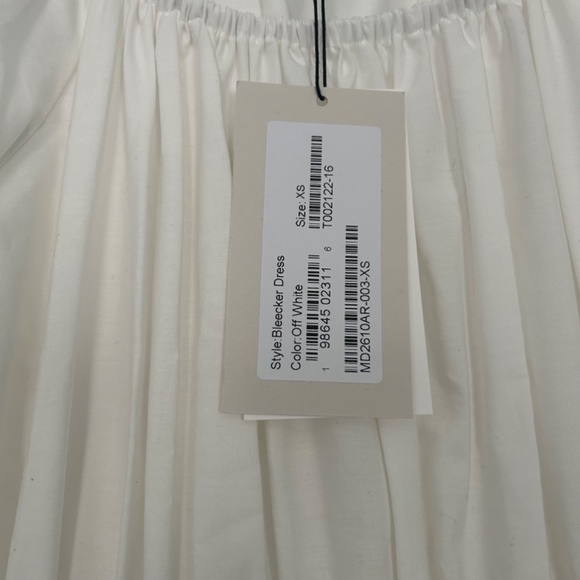 NEW Marcella NYC Off Shoulder Bleecker Dress — White, XS - Picture 11 of 12